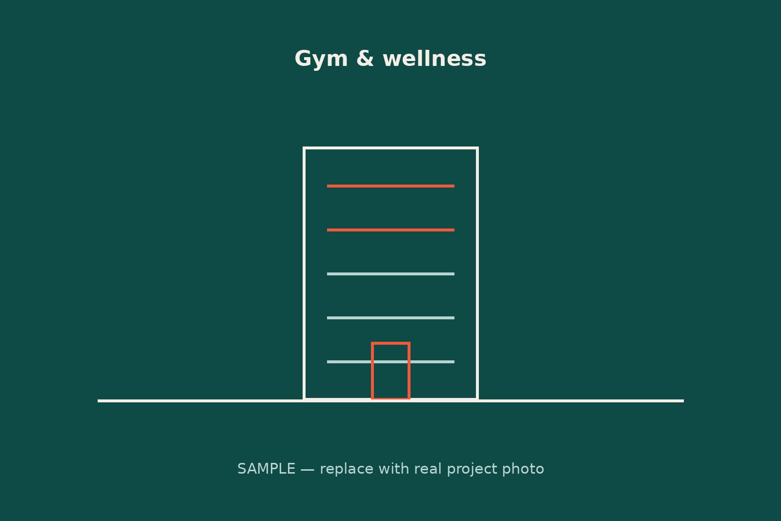 Gym and wellness centre